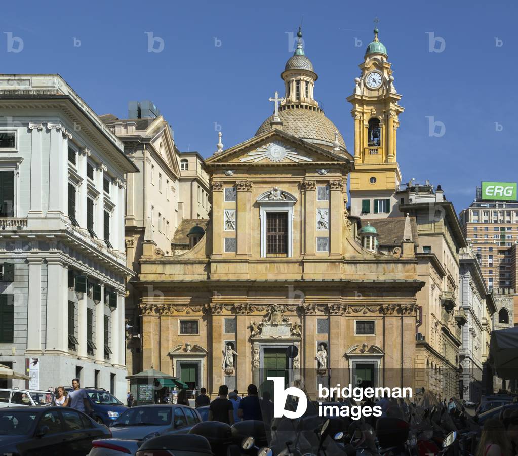 Church of Gesu, Genoa, Italy (photo)
