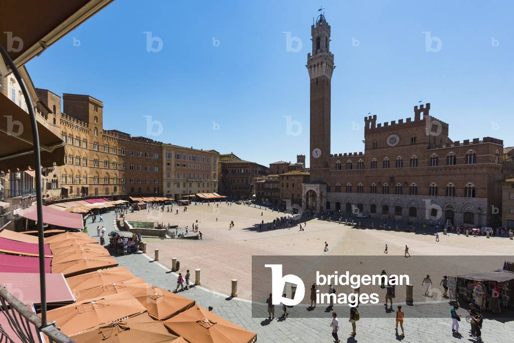Piazza del Campo, Siena, Tuscany, Italy  (photo)