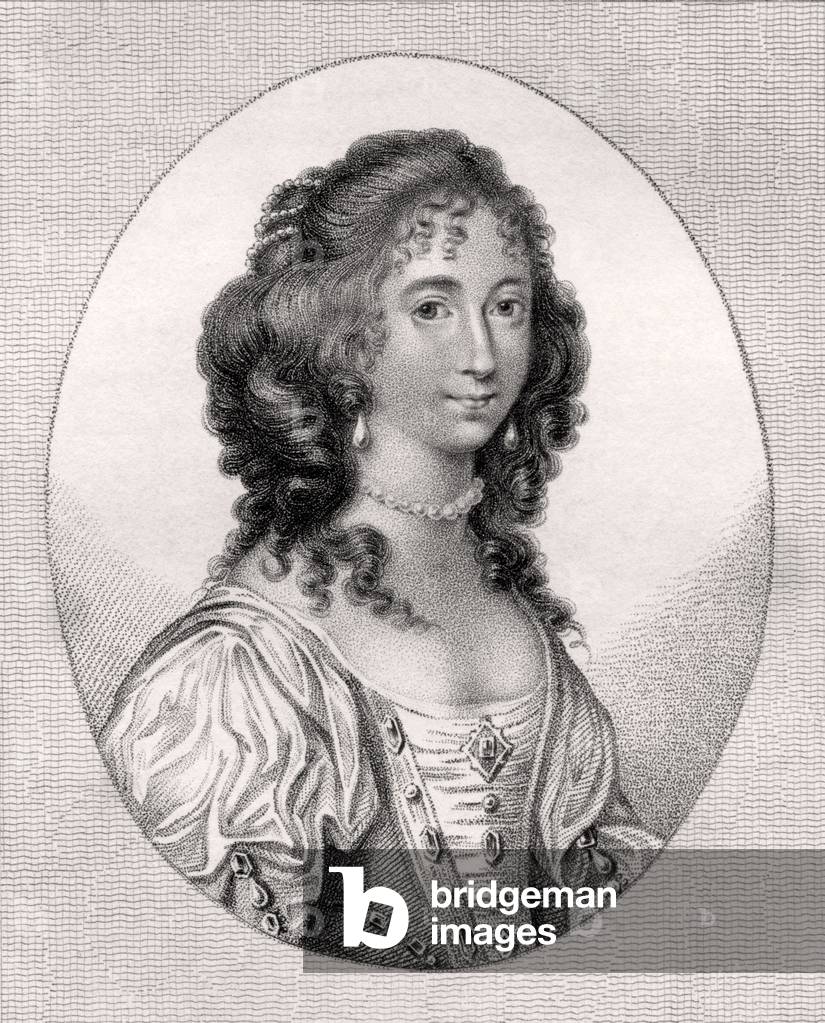Bild von Druck "Anne Clifford", 1806 von English School, b/w