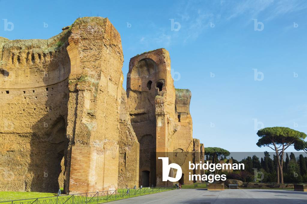 Terme di Caracalla, or Baths of Caracalla dating from the 3rd century AD, Rome, Italy (photo)