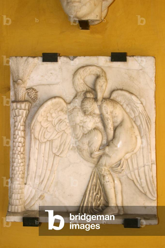 Leda and the Swan (marble)