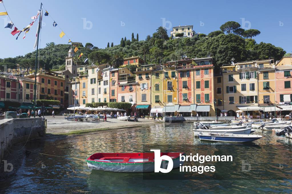 The harbour, Portofino, Italian Riviera, Italy  (photo)