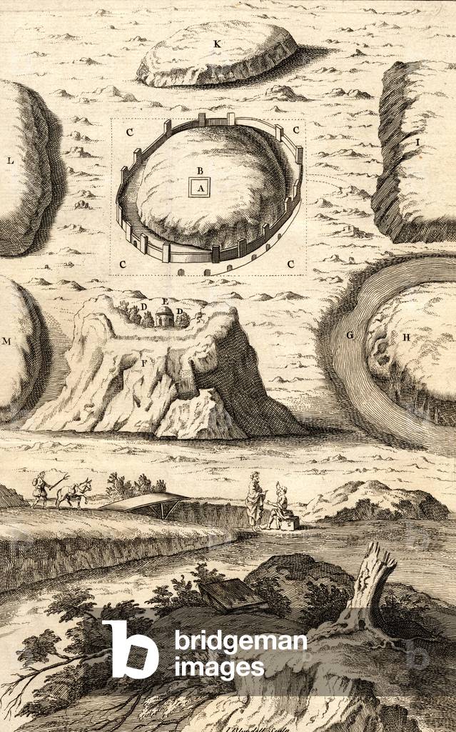 Il Primo Piano di Roma così com'era all'inizio del regno di Romolo (incisione)