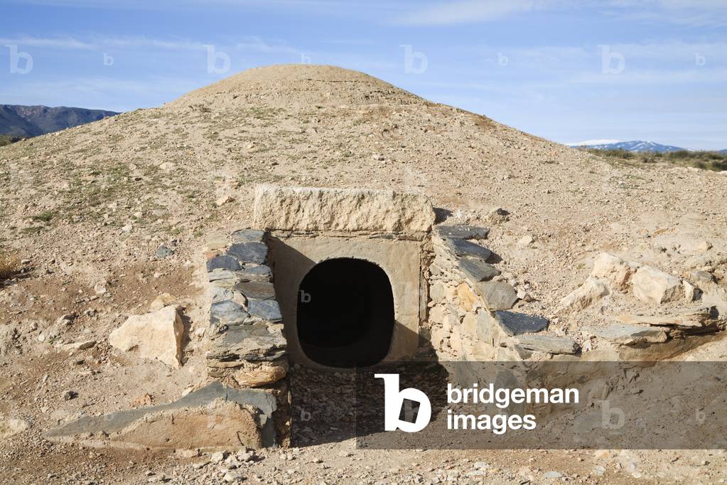 Los Millares Copper Age archaeological site, near Santa Fe de Mondujar, Almeria Province, Spain (photo)