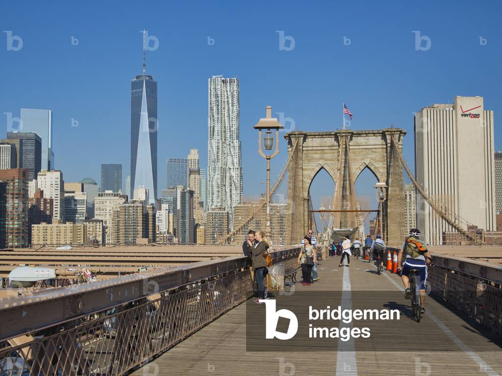 New York City, USA, Brooklyn Bridge, 2014 (photo)
