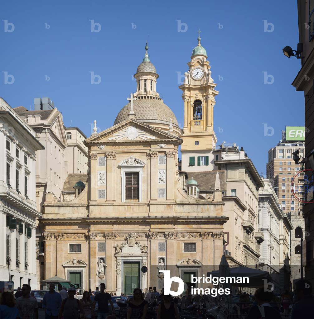 Church of Gesu, Genoa, Italy (photo)