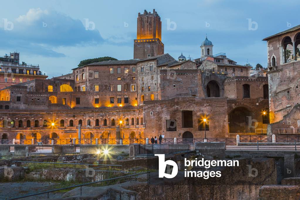 Trajan's Forum, Rome, Italy (photo)