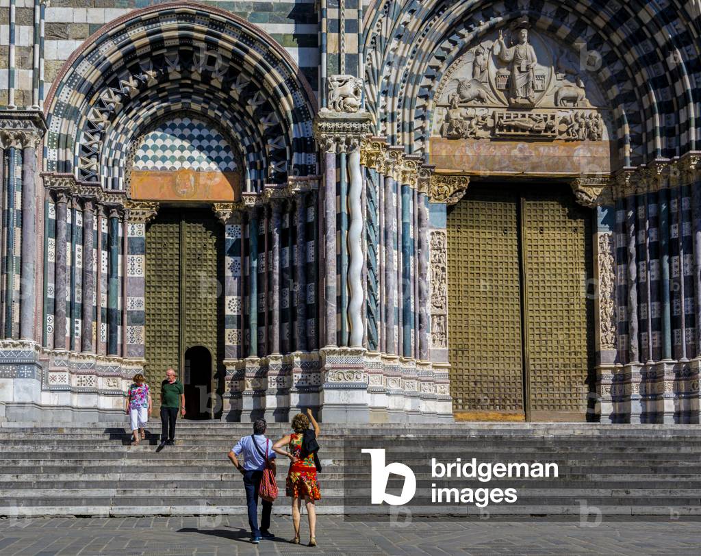 San Lorenzo cathedral, Genoa, Italy (photo)