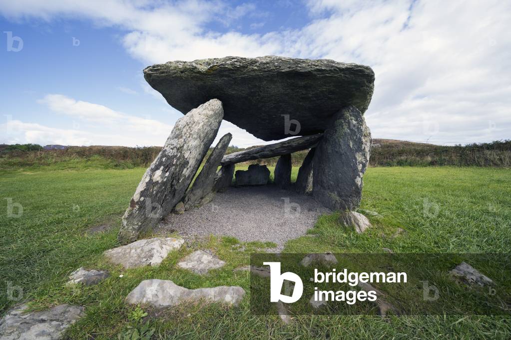 Stone Age Altar Wedge Tomb, Ireland.