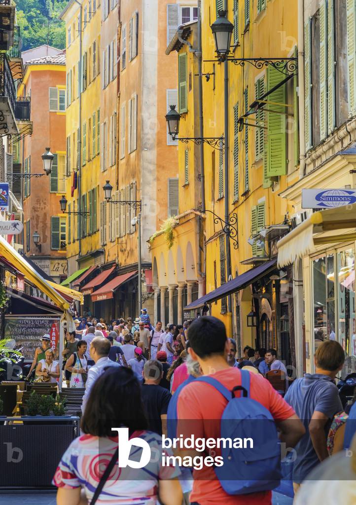 Nice, France, Vieux Nice, the Old Town (photo)