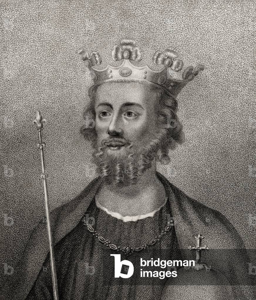 Image de Estampe représentant Edward II, 1806 par English School, b/w