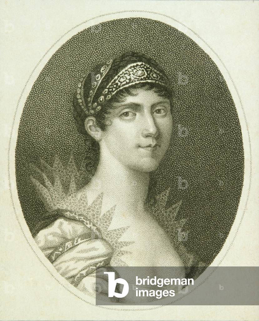 Kaiserin Josephine (1763-1814) aus 'Galerie der Porträts“, erschienen 1833 (Gravur)