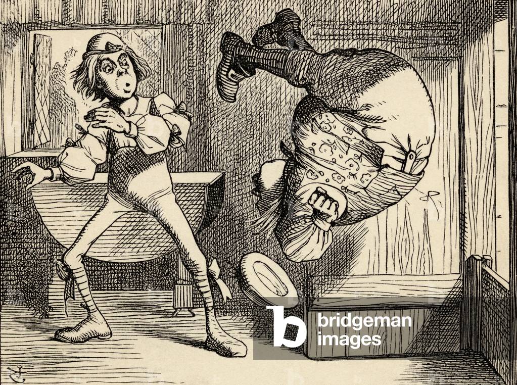 Image de Livre représentant Le père William fait un retour somersault, 1891 par John Tenniel