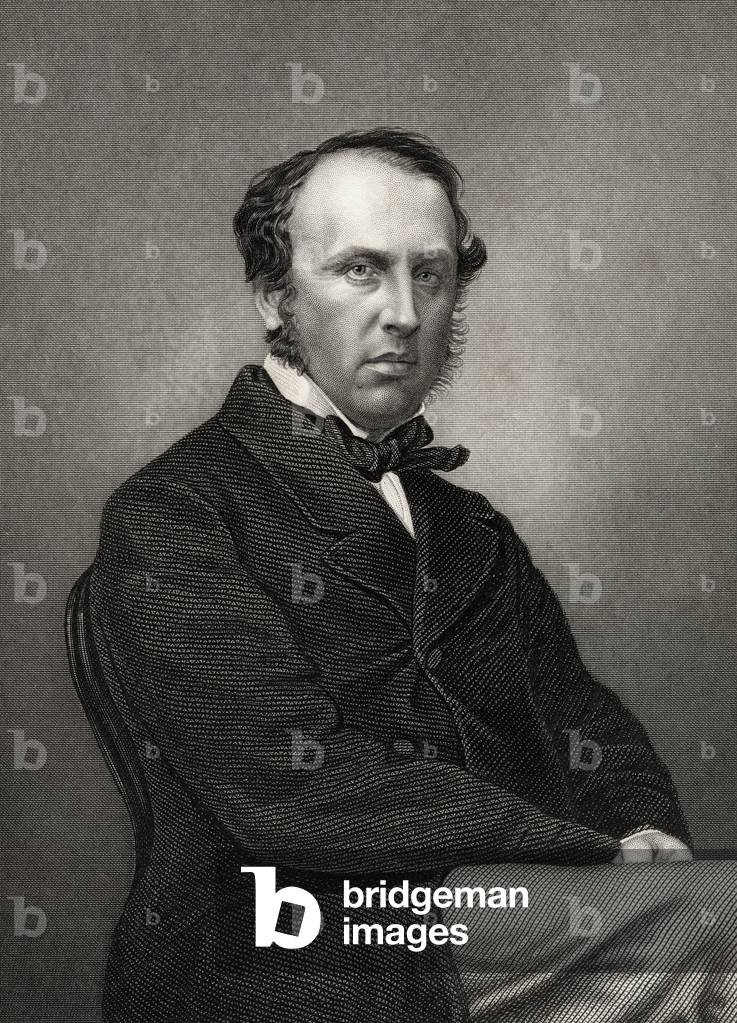 Charles John Canning, 1st Earl Canning, engraved by D.J. Pound from a photograph, from 'The History of the Indian Mutiny', published in 1858 (engraving)