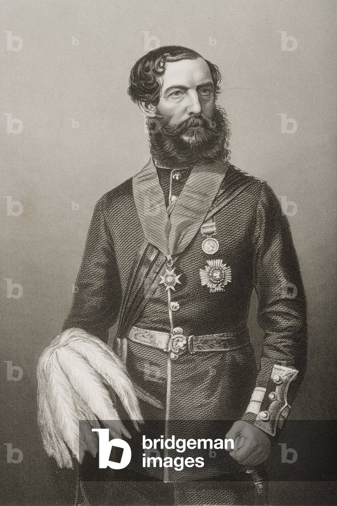 Sir John Eardley Wilmot Inglis (1814-62) (litho)