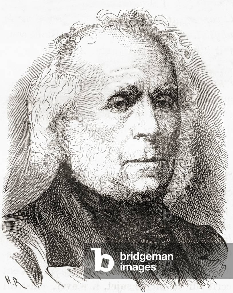 Sir David Brewster, from Les Merveilles de la Science, published c.1870 (engraving)