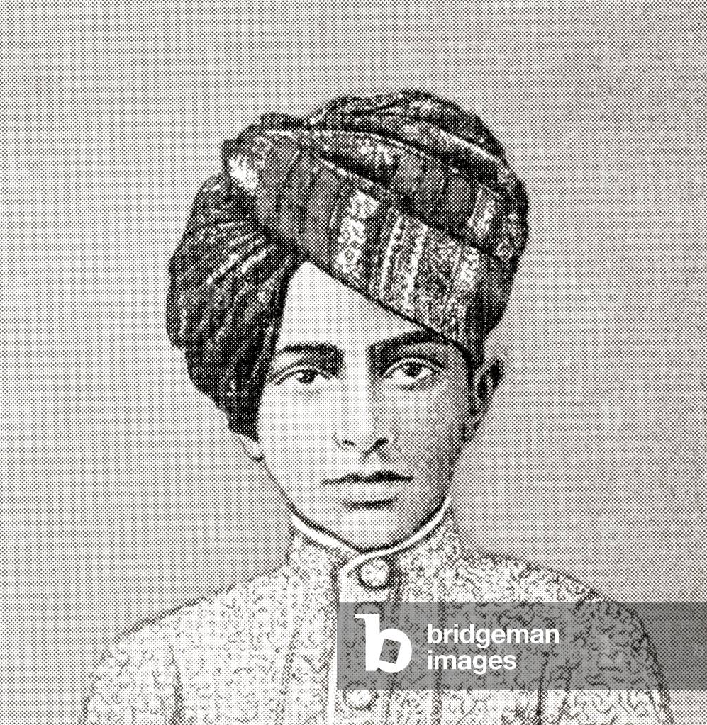 Jai Singh Prabhakar, Maharaja of the princely state of Alwar, India from 1892 to 1937, from Hutchinson's History of the Nations, pub.1915