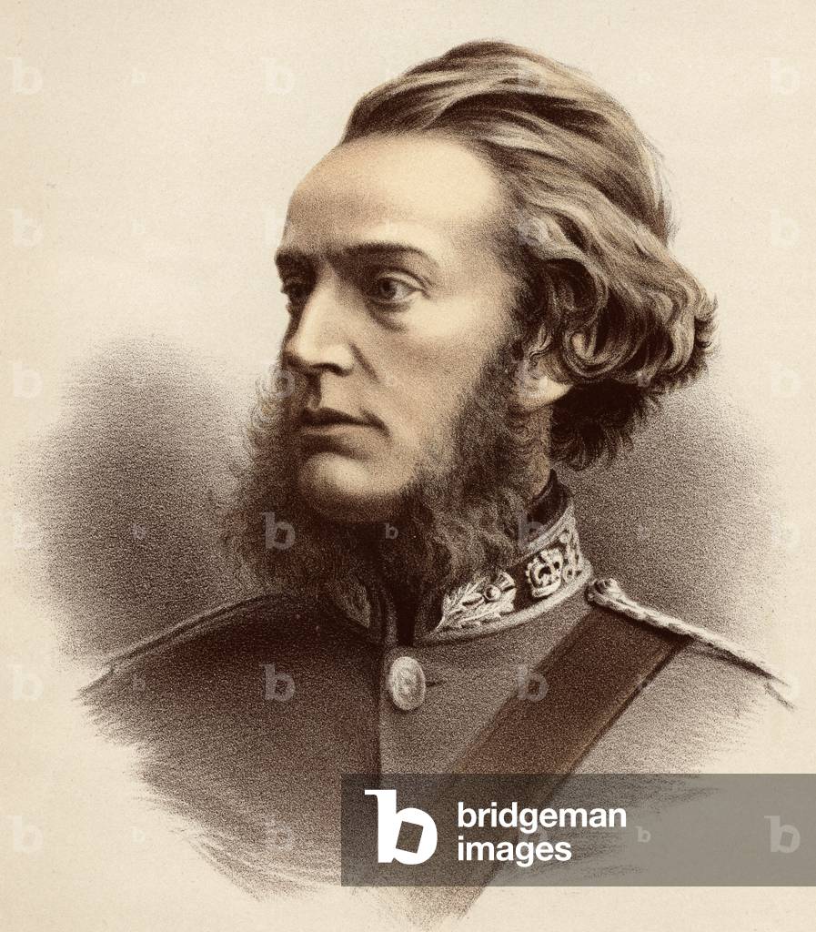 Francis Richard Charteris, 10th Earl of Wemyss (litho)