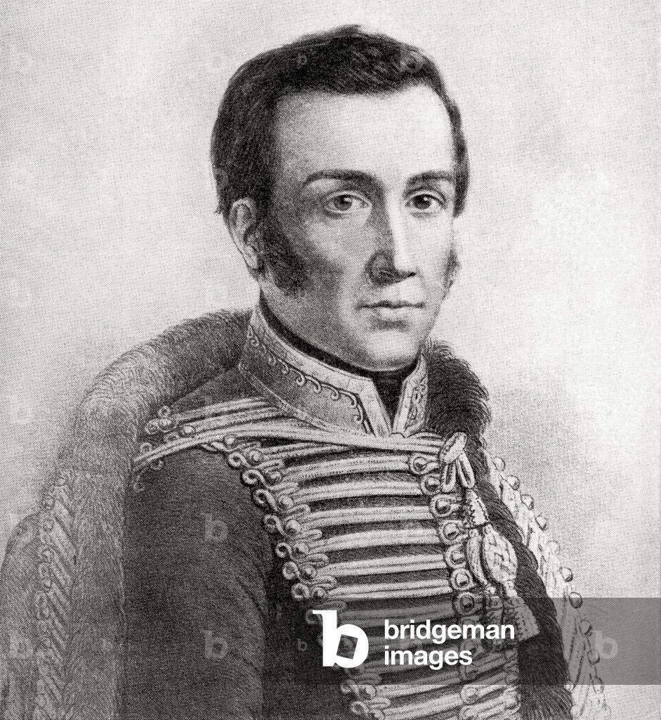 José Miguel Carrera Verdugo, from Hutchinson's History of the Nations, pub.1915