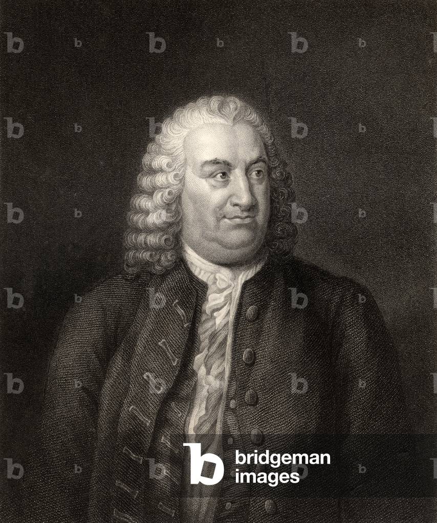 Albert de Haller, engraved by W. Holl, from 'The National Portrait Gallery, Volume III', published c.1820 (litho)