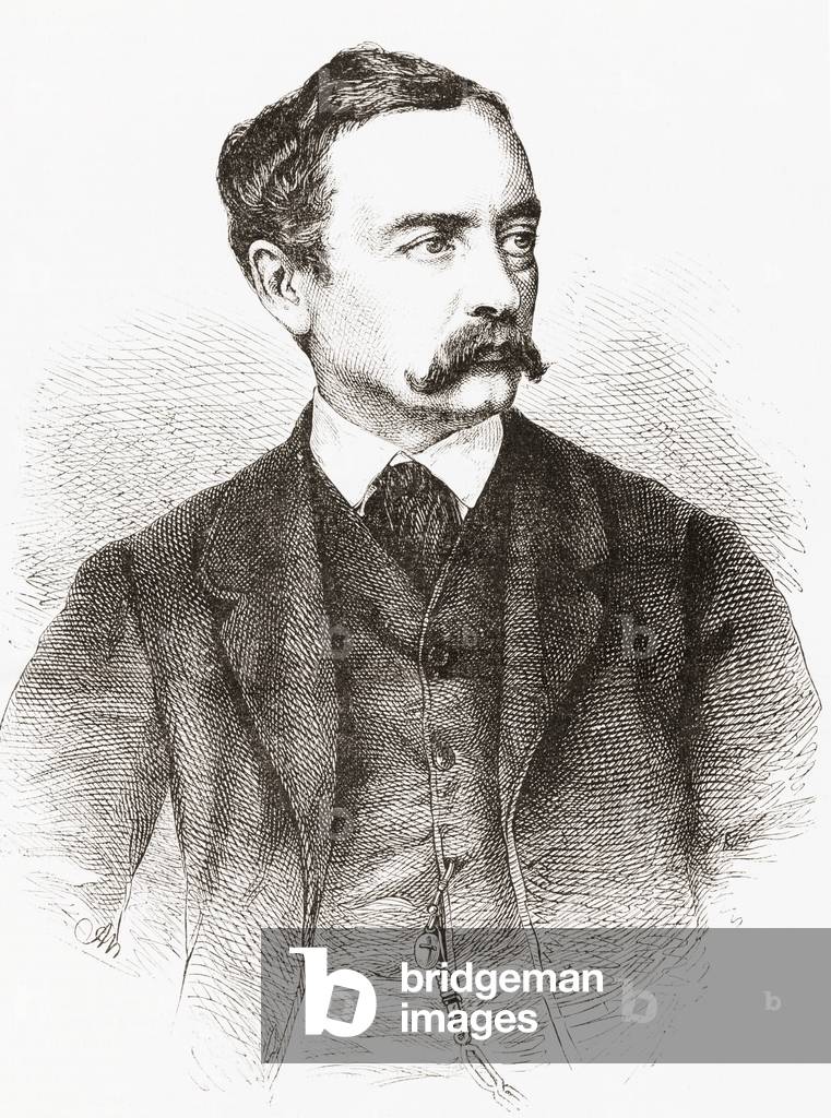 Charles Albert III, Prince of Hohenlohe-Waldenburg-Schillingsfürst, from L'Univers Illustre pub. 1867