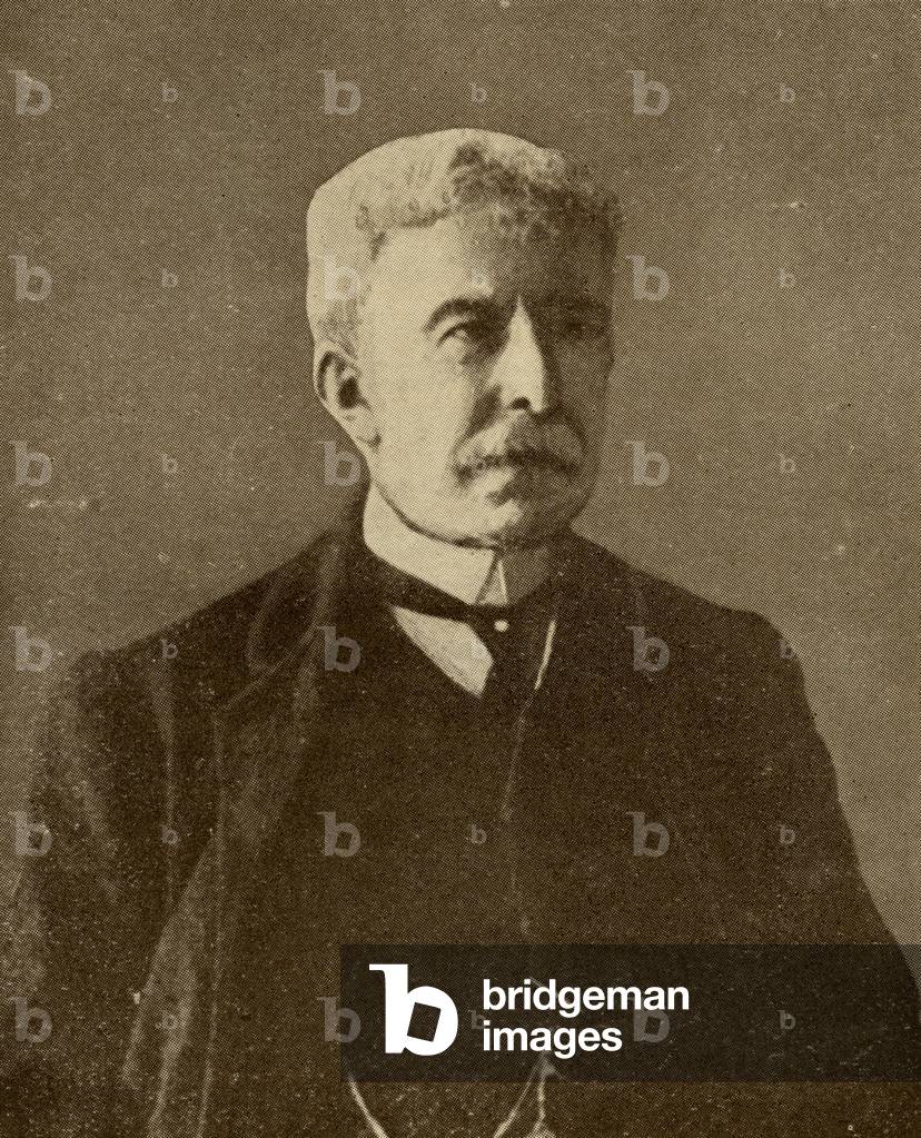 Antonio Fogazzaro (1842-1911) (litho)