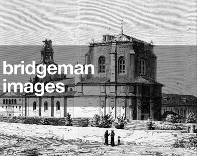 Convent of the Vine (Missionary College for the Philipines) Valladolid, Spain, 1880s (engraving)