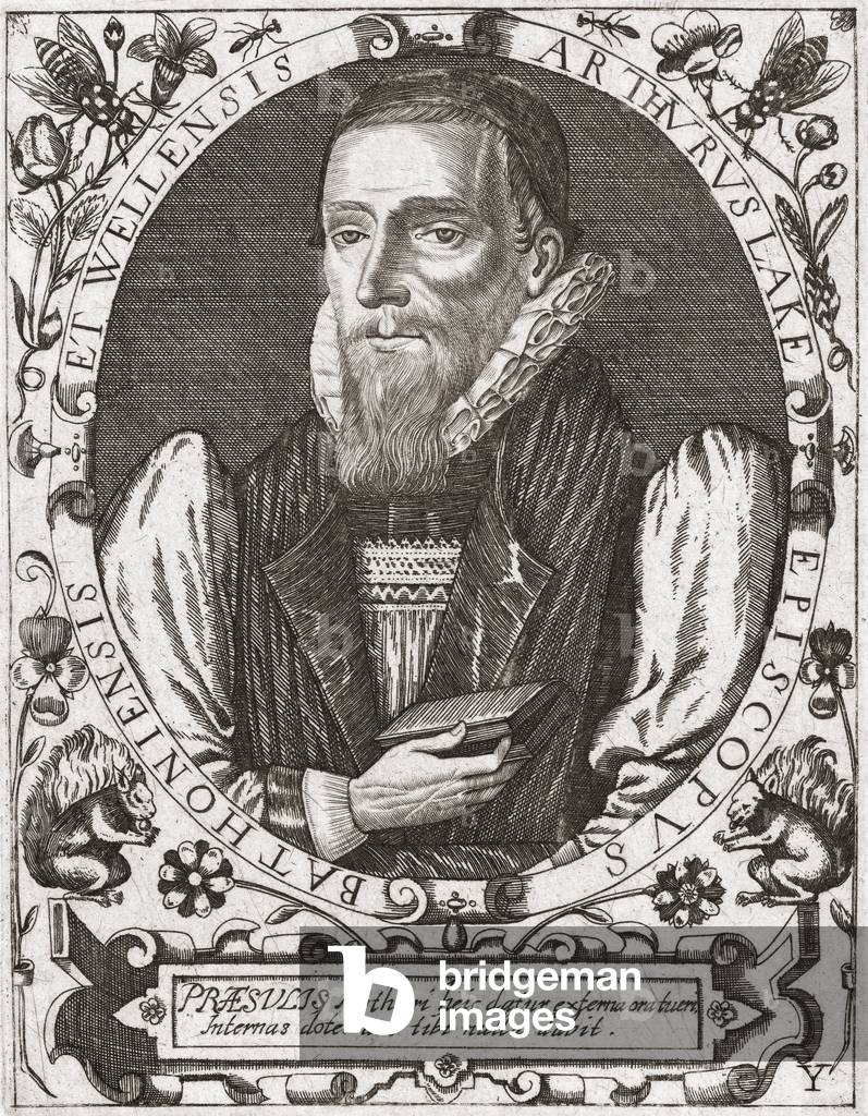 Arthur Lake, Bishop of Bath and Wells (engraving)