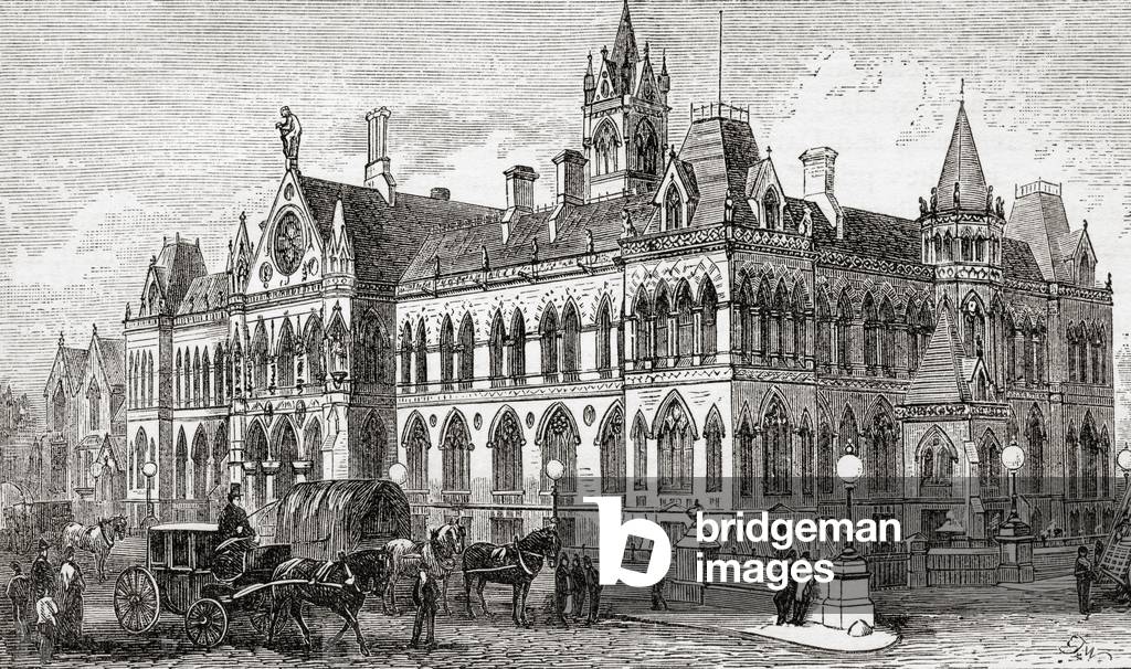 The Manchester Assize Courts, Manchester, England