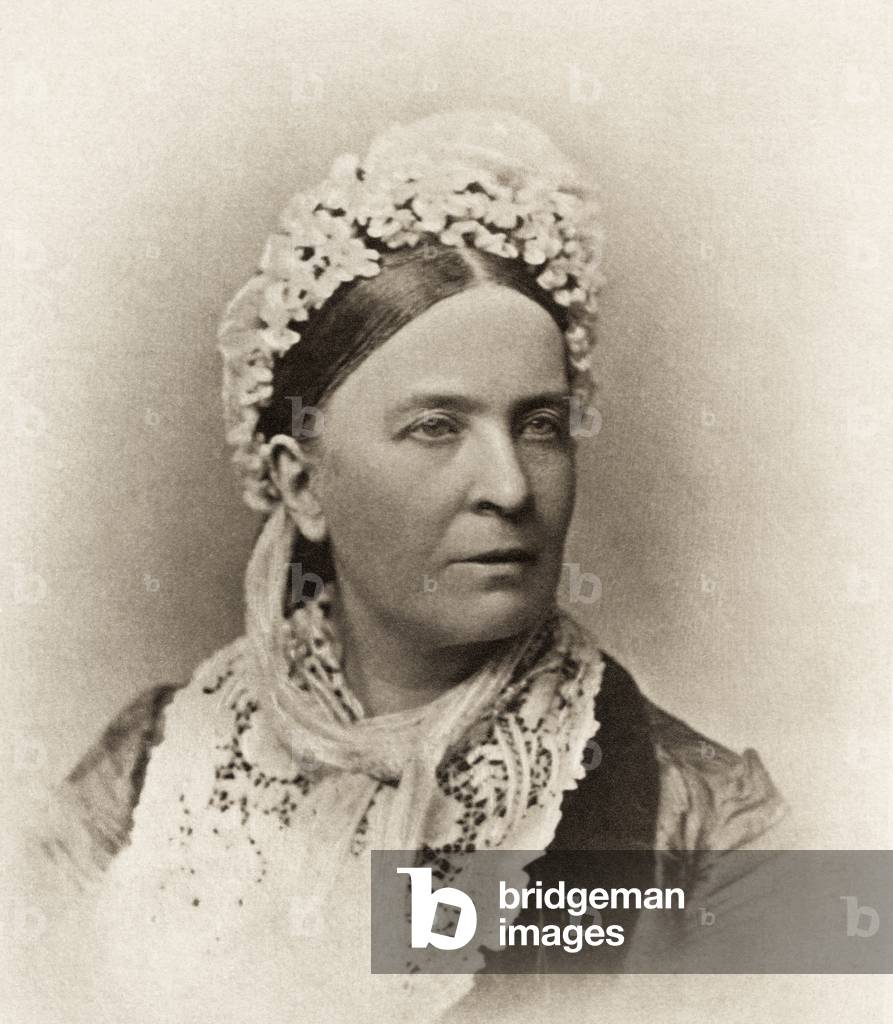 Delia Tudor Stewart, from 'A Patriot's Mistake: Reminiscences of the Parnell Family by a Daughter of the House' by Emily Monroe Dickinson (litho)