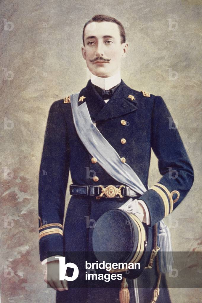 Prince Luigi Amedeo (colour litho)