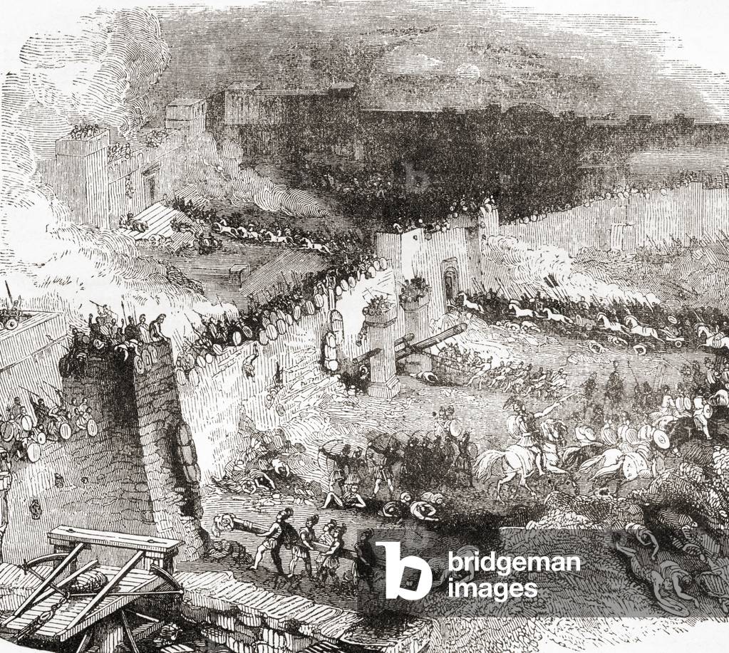 The Siege of Jerusalem by the Romans, from Ward and Lock's Illustrated History of the World, pub. c.1882