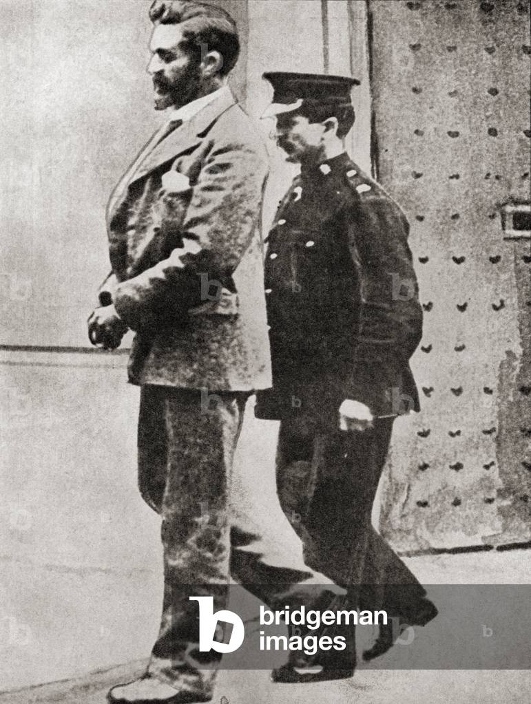 Sir Roger Casement under arrest, from 'Story of Twenty Five Years', published 1935 (b/w photo)