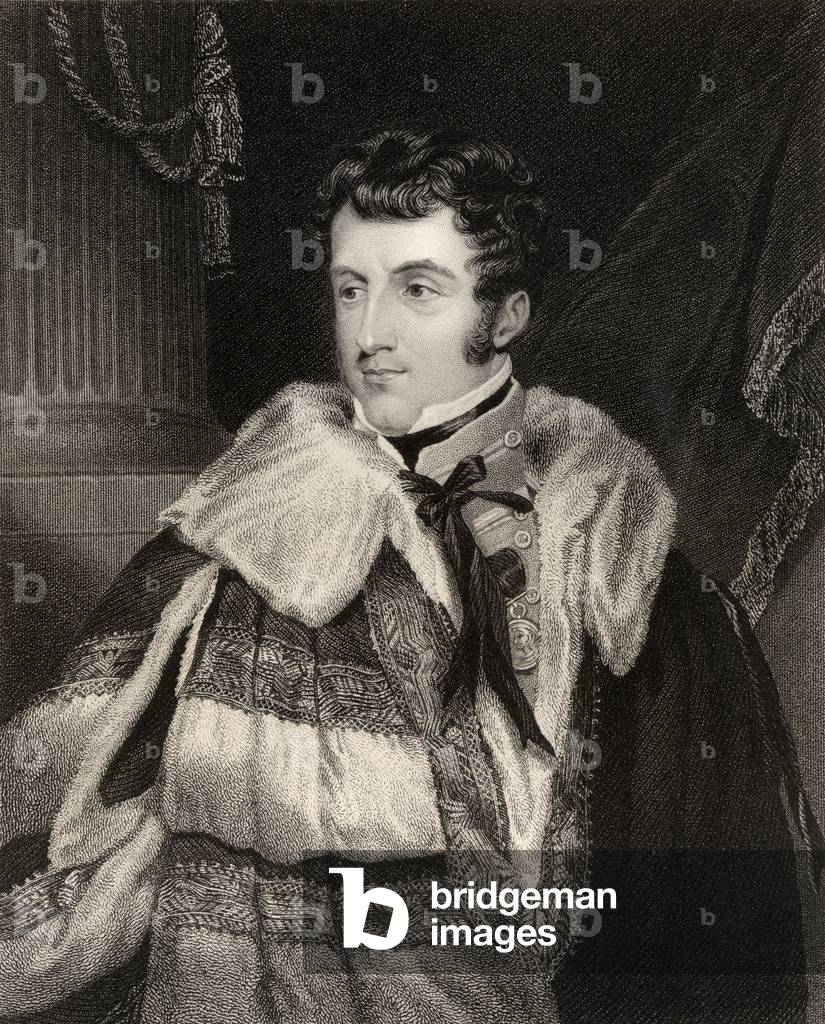 Charles Gordon Lennox, 5th Duke of Richmond, engraved by H. Cook from 'National Portrait Gallery, volume IV', published c.1835 (litho)