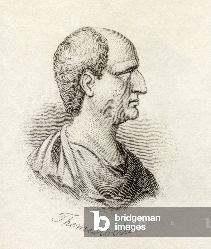 Themistocles, from 'Crabb's Historical Dictionary', published 1825 (litho)