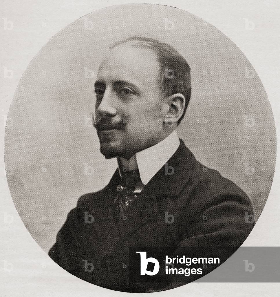 Gabrielle D'Annunzio, 1863-1938. Italian poet, novelist and playwright.