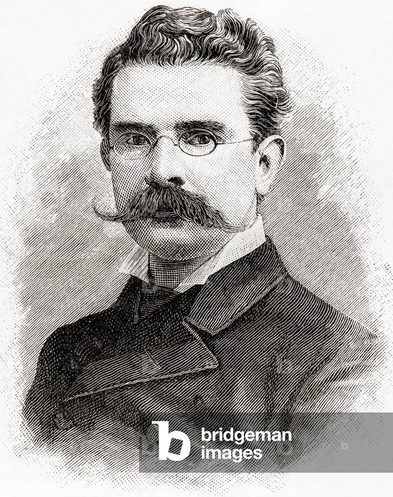 William Black, here aged 45, from The Strand Magazine, Vol I January to June, 1891