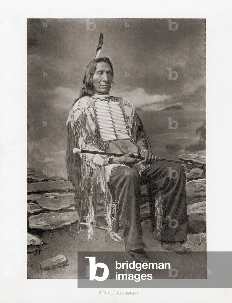 Red Cloud.  Mahpiya Luta.