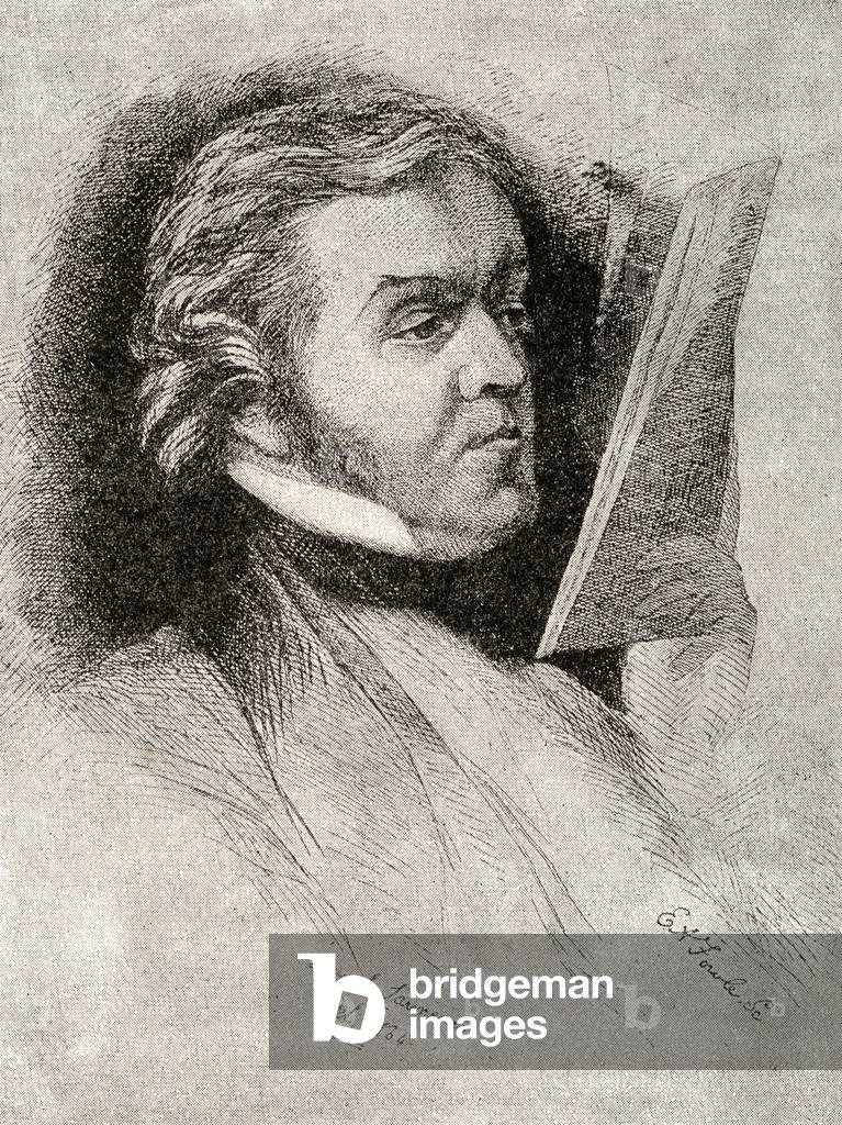 William Makepeace Thackeray (engraving)