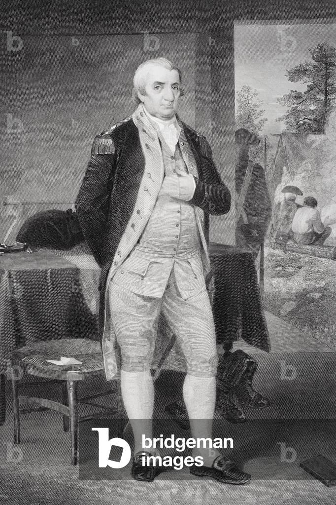 Charles Coteworth Pinckney,  1746-1825.  American soldier, statesman and diplomat. Aide to George Washington during American Revolution.  From painting by Alonzo Chappel