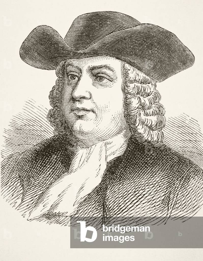 William Penn, from 'The National and Domestic History of England' by William Hickman Smith Aubrey (1858-1916) published London, c.1890 (litho)