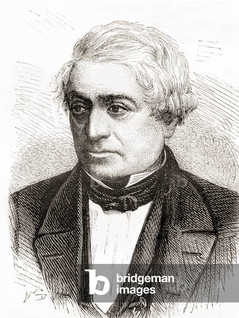 Portrait of Paul Camille Denis, from Les Merveilles de la Science, pub.1870
