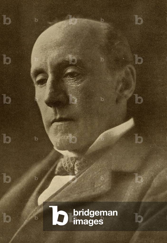 Sir Anthony Hope Hawkins (1863-1933) (litho)