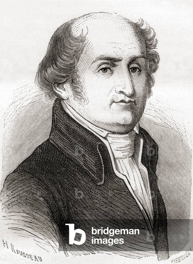 Gilbert Romme, from Les Merveilles de la Science, published c.1870 (engraving)