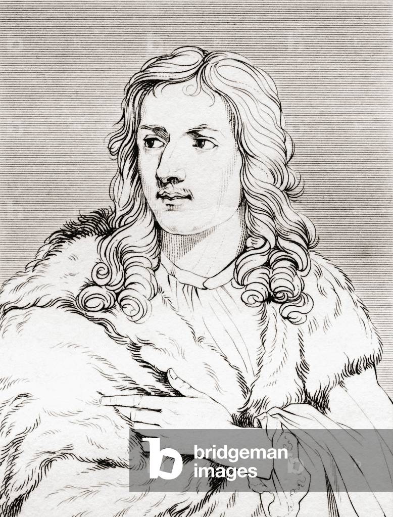 Charles Alphonse du Fresnoy,1611 –  1668.  From The Historic Gallery of Portraits and Paintings, published 1808.