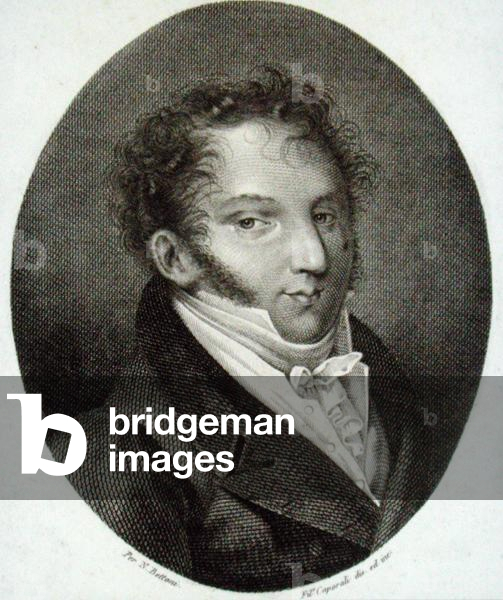 Gioacchino Antonio Rossini (1792-1868) (engraving)