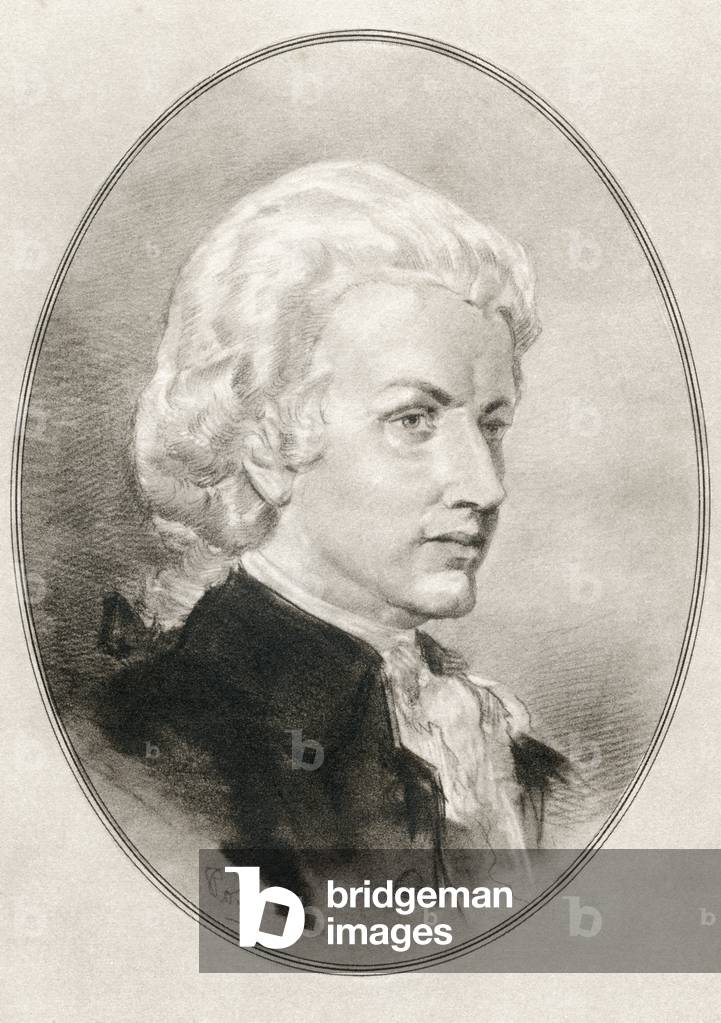 Wolfgang Amadeus Mozart, from Living Biographies of Great Composers