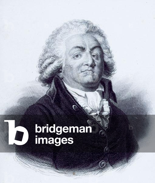 Portrait of Honore-Gabriel Riqueti (1749-91) Comte de Mirabeau (engraving)