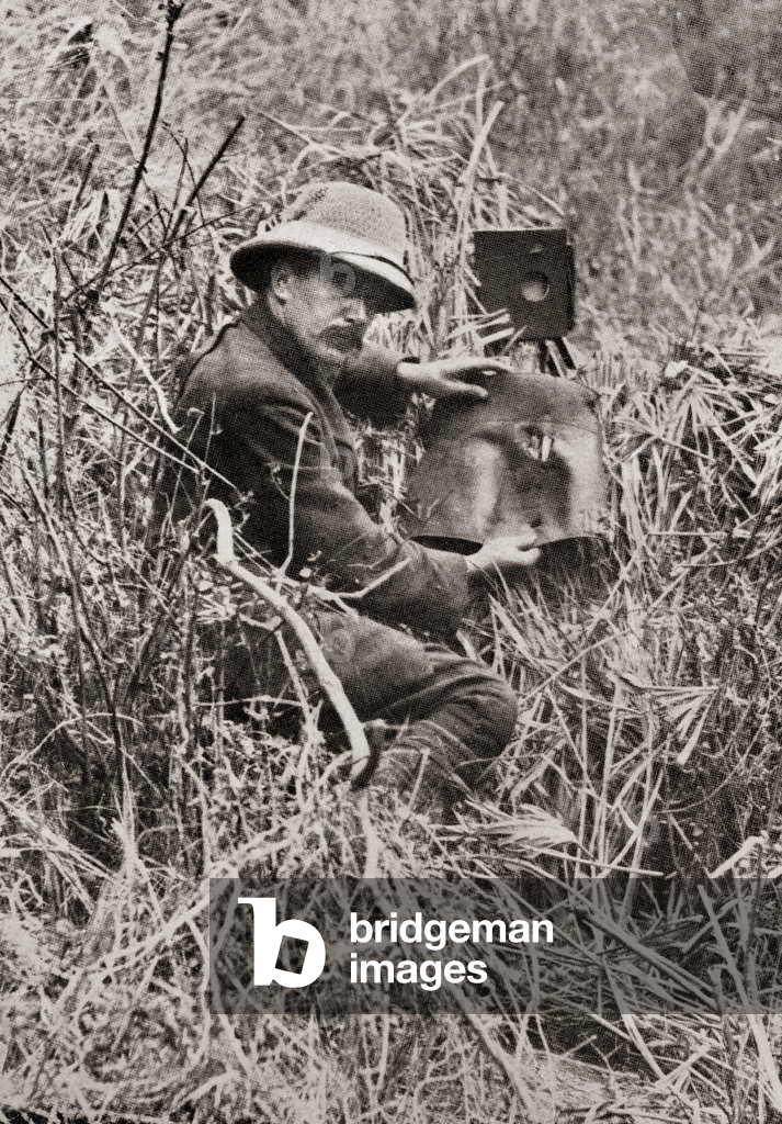 Cherry Kearton, 1871-1940.  Pioneer English wildlife photographer and writer.