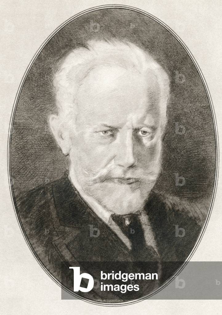 Pyotr Ilyich Tchaikovsky, from Living Biographies of Great Composers